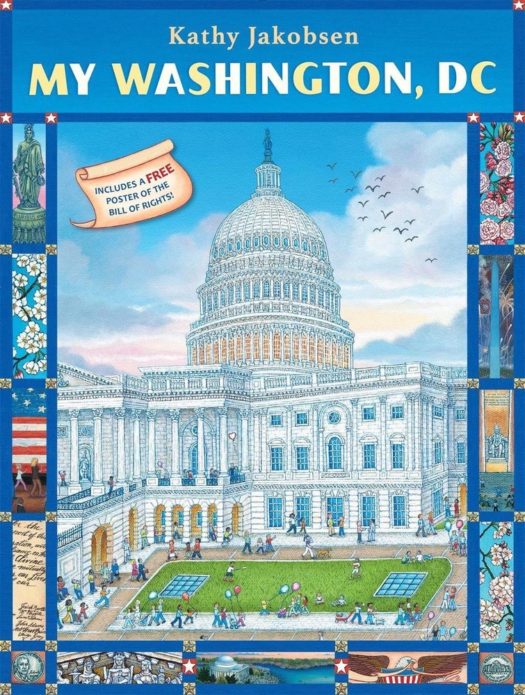 My Washington, DC by Kathy Jakobsen (English) Hardcover Book
