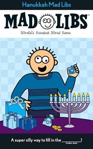 Hanukkah Mad Libs: World's Greatest Word - Paperback, by Mad Libs - Acceptable
