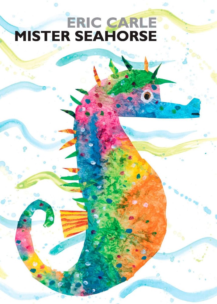 Mister Seahorse: Board Book (World of Eric Carle) White