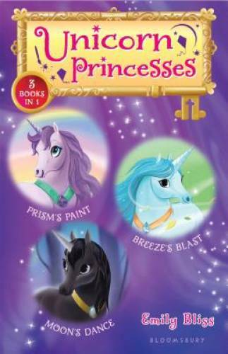 Unicorn Princesses Bind-up Books 4-6: Prism's Paint, Breeze's Blast, - VERY GOOD