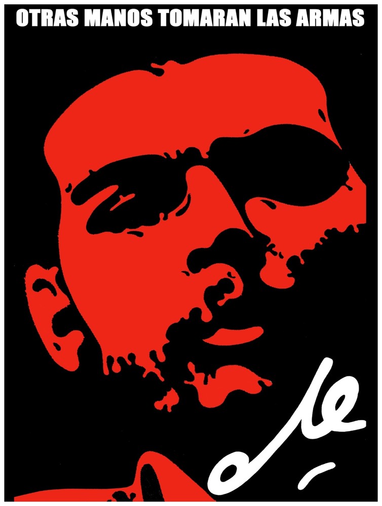 Wall Movie Poster.Political Art Design.Che.Otras manos tomaran las armas WEAPON
