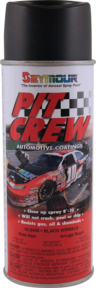 Seymour 16-2448 Black Wrinkle Spray Paint for Automotive Specialties