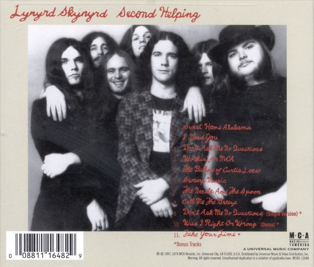 Lynyrd Skynyrd Second Helping [Bonus Tracks] New Cd