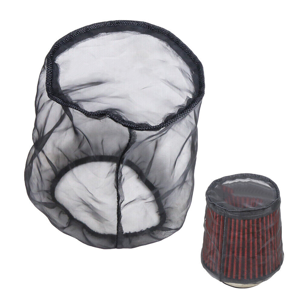 Universal 6inch Cold Air Intake Filter Wrap Mesh Conical Sock Cover Dust Proof