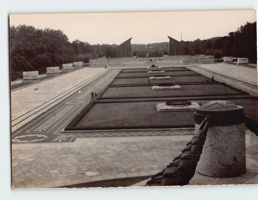 Postcard Soviet War Memorial Treptower Park in Berlin Germany