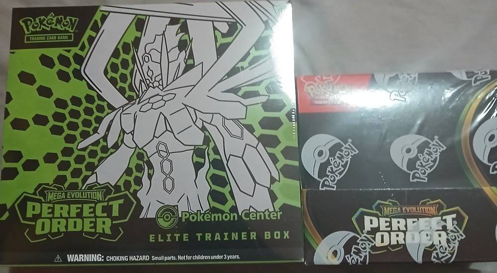 Perfect Order Pokemon Center ETB AND Perfect Order Booster Box