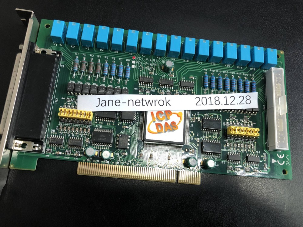 1PCS USED PCI-P16R16 REV:B via DHL or Fedex fast shipping