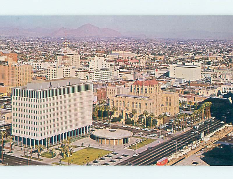 Pre-1980 AERIAL VIEW Phoenix Arizona AZ AD0074