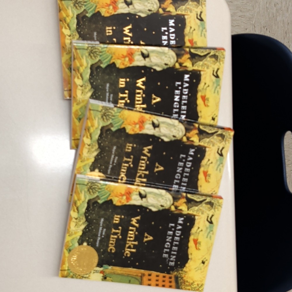 Lot of 4 Madeleine L'Engle A Wrinkle in Time Paperback