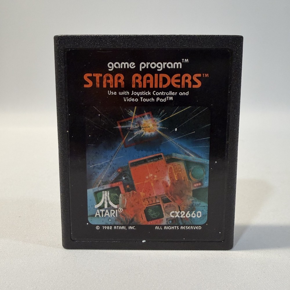 Star Raiders Atari 2600 Atari Space Combat Shooter Cartridge Game Retro