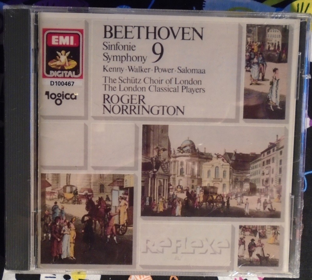 Beethoven - Symphony No. 9 Norrington New Sealed CD FREE SHIP