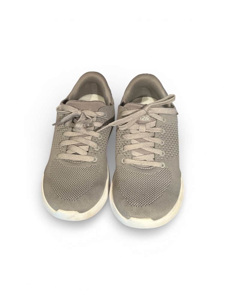 Kizik Sneakers Women's 7.5/Men's 6 Wide Gray Lima Hands Free Slip-On Casual