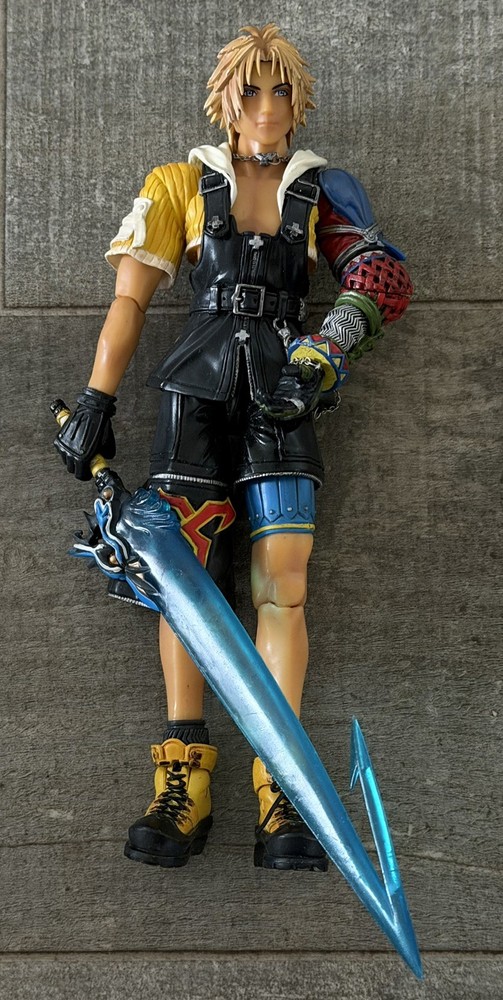 Kotobukiya Square Enix Final Fantasy X Tidus ARTFX 1/6 Figure w/ Sword No Box