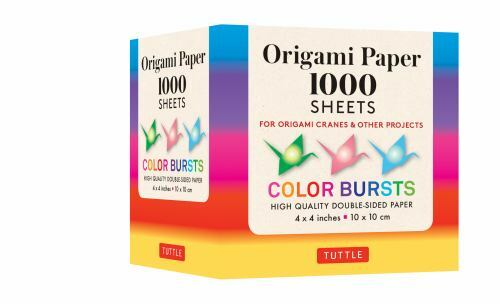 Origami Paper Color Bursts 1,000 Sheets, Paperback by Tuttle Publishing (EDT)...