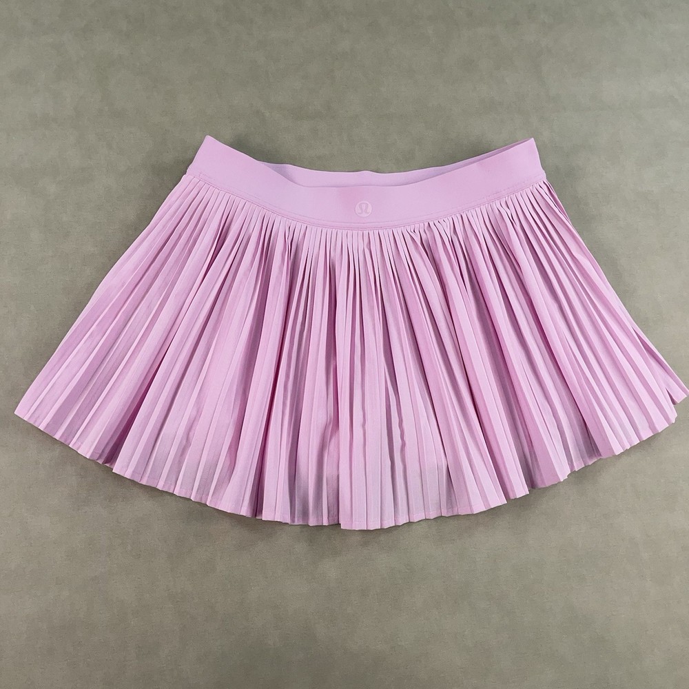 Lululemon Varsity High-Rise Pleated Tennis Skirt Pink Size 10