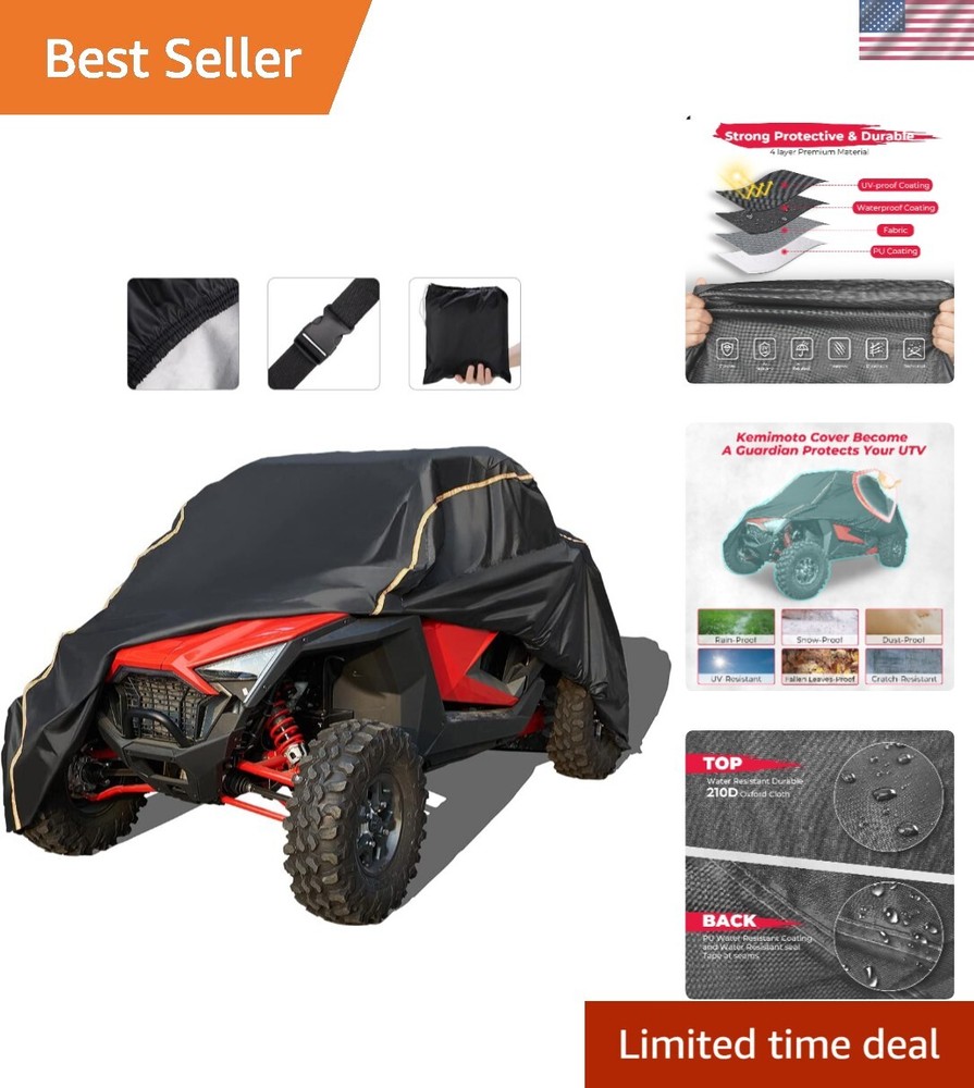 PRO XP Cover X3 Heavy Duty Seater Large Size Compatible with Can-Am Maverick ...