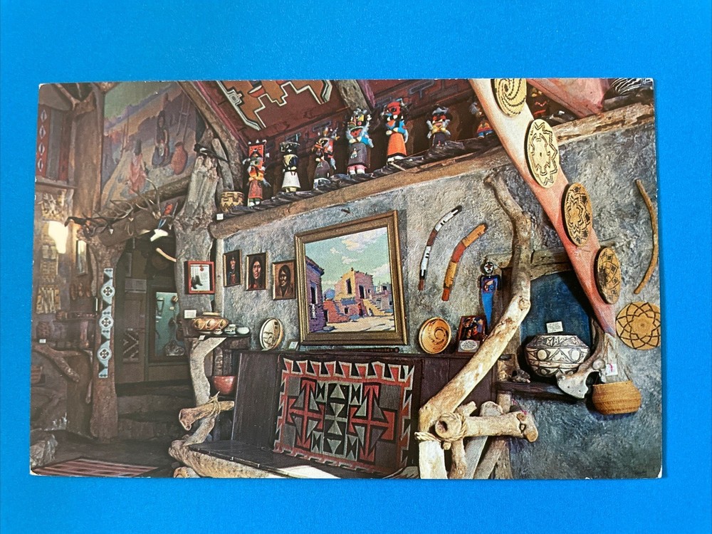 Kachina Hall Antelope Valley Indian Museum Lancaster CA Postcard California