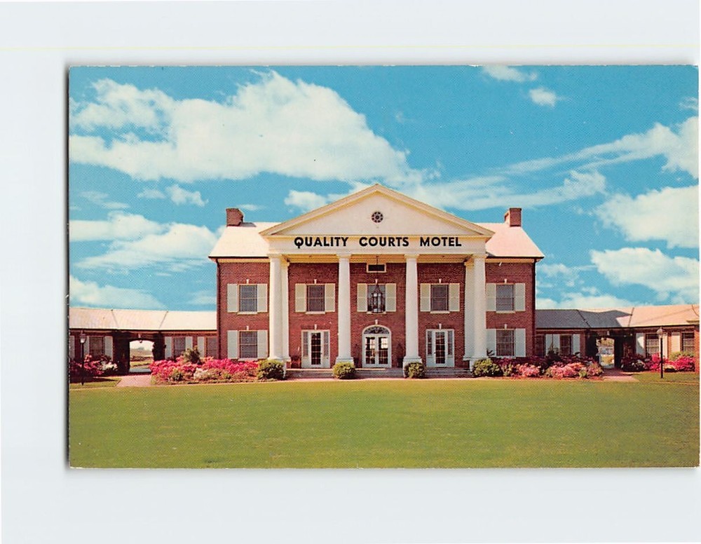 Postcard Quality Courts Motel Perry Georgia USA