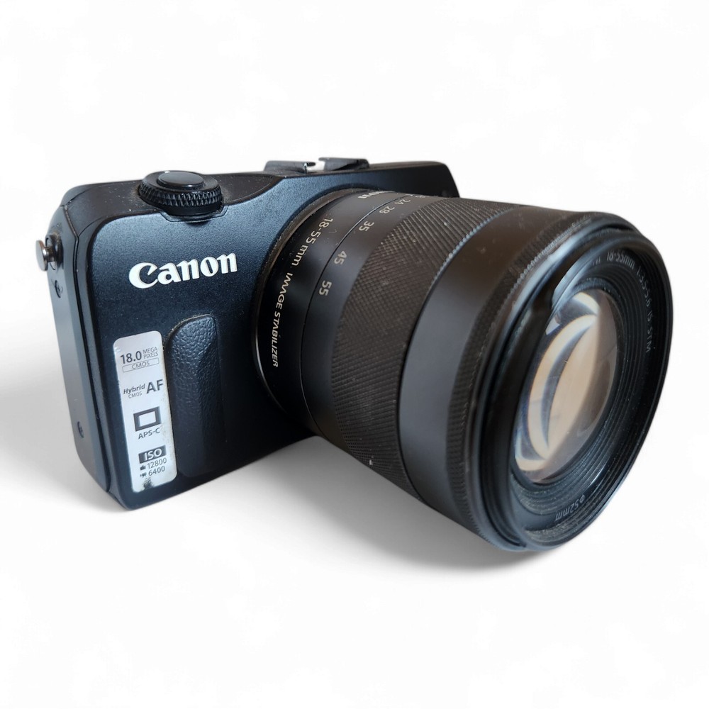 Canon EOS M Mirrorless Digital Camera with 18-55 Lens