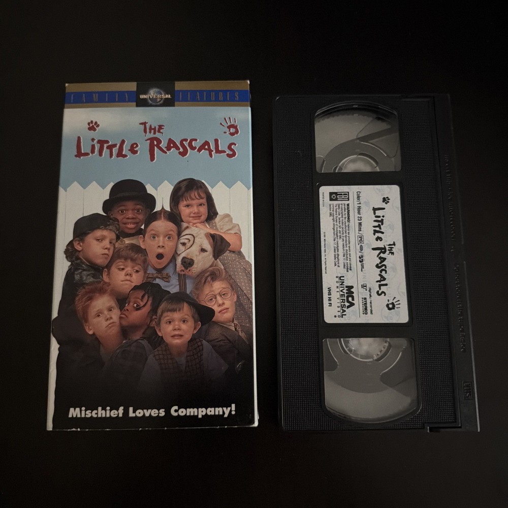 The Little Rascals VHS 1996 Slip Sleeve  **Buy 2 Get 1 Free**