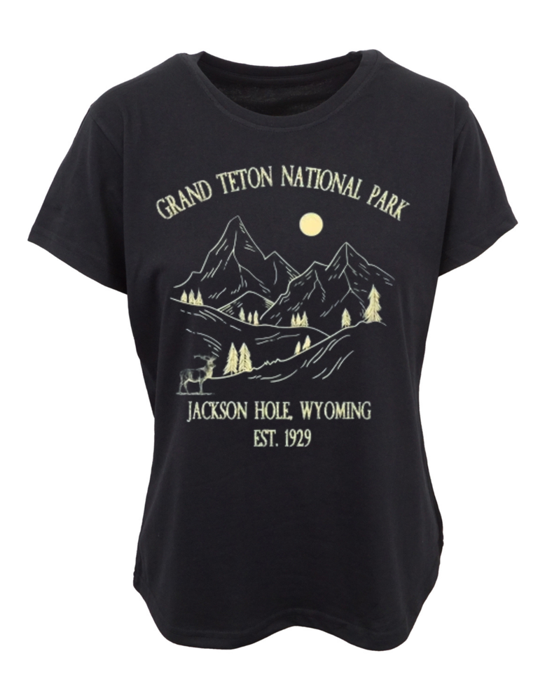 GRAND TETONS NATIONAL PARK  WOMENS  T SHIRT