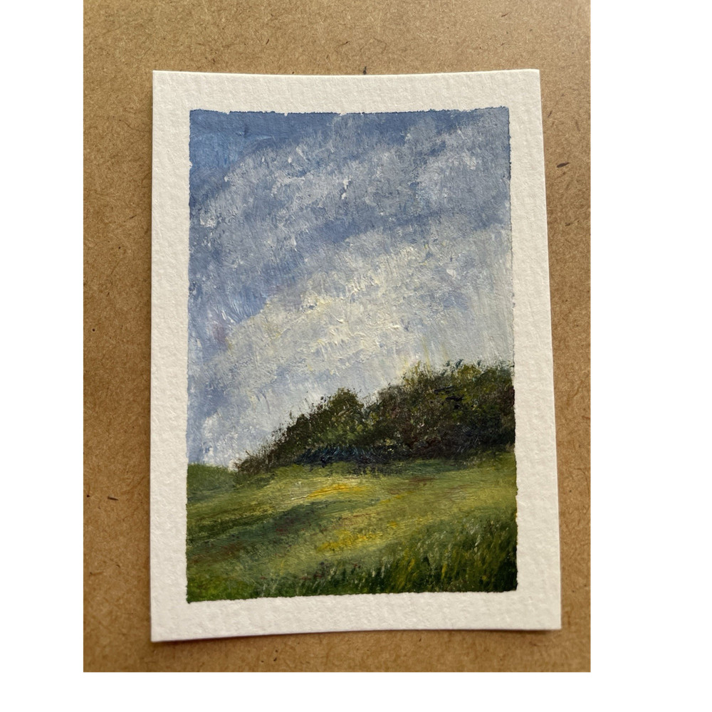 ACEO “The Upper Pasture