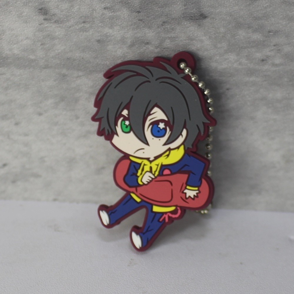 Hypnosis Mic -Division Rap Battle Saburo Yamada Rubber Mascot Keychain Figure