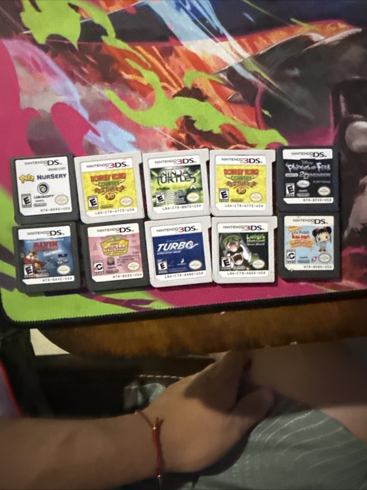 Nintendo DS & 3DS Game Lot Of 10