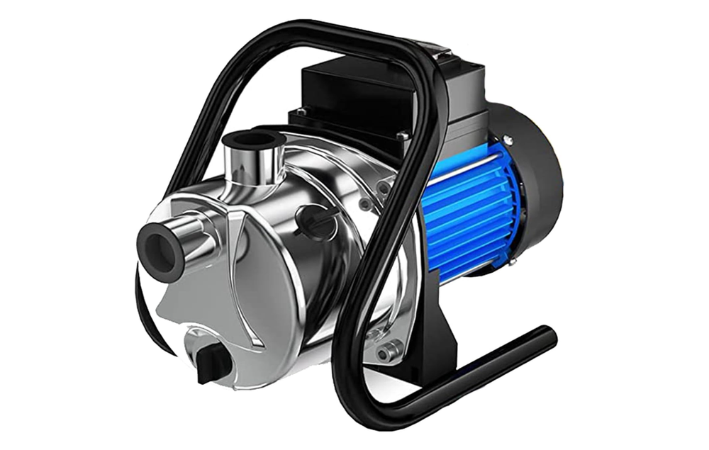Water Transfer Pump 1.6HP Electric Garden Booster Pump 1100GPH Shallow Well Spri