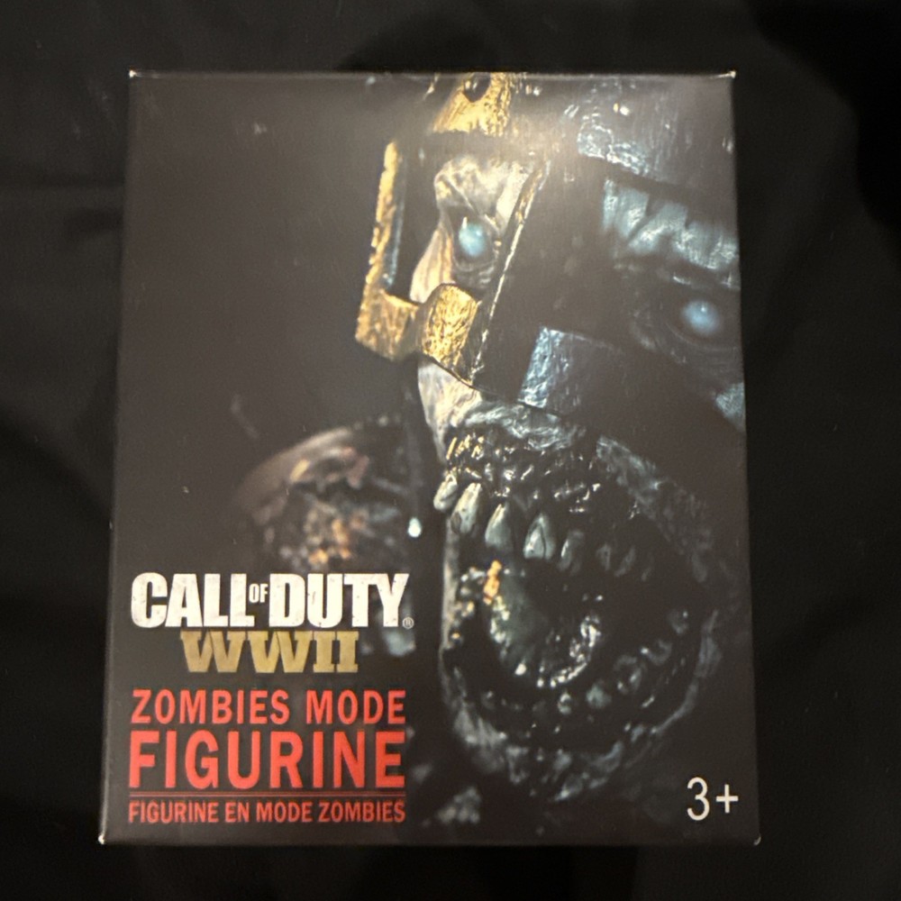 Call of Duty WWII Zombies Mode Figurine WW2 GameStop 2017 Activision in Box