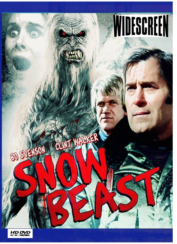 SNOWBEAST  1977 DVD WIDESCREEN Movie  Bo Svenson Yvette Mimieux  Clint Walker
