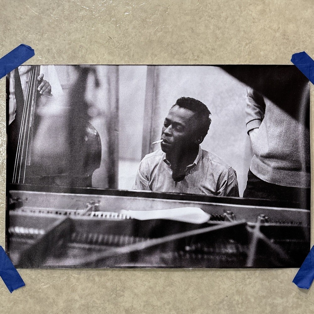 Miles Davis ✅ Music Poster Wall Art Canvas Poster Print ✅ 12x18 in