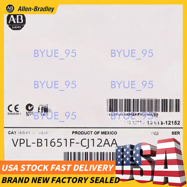VPL-B1651F-CJ12AA Allen Bradley Servo Motor Original New with Box Free Shipping