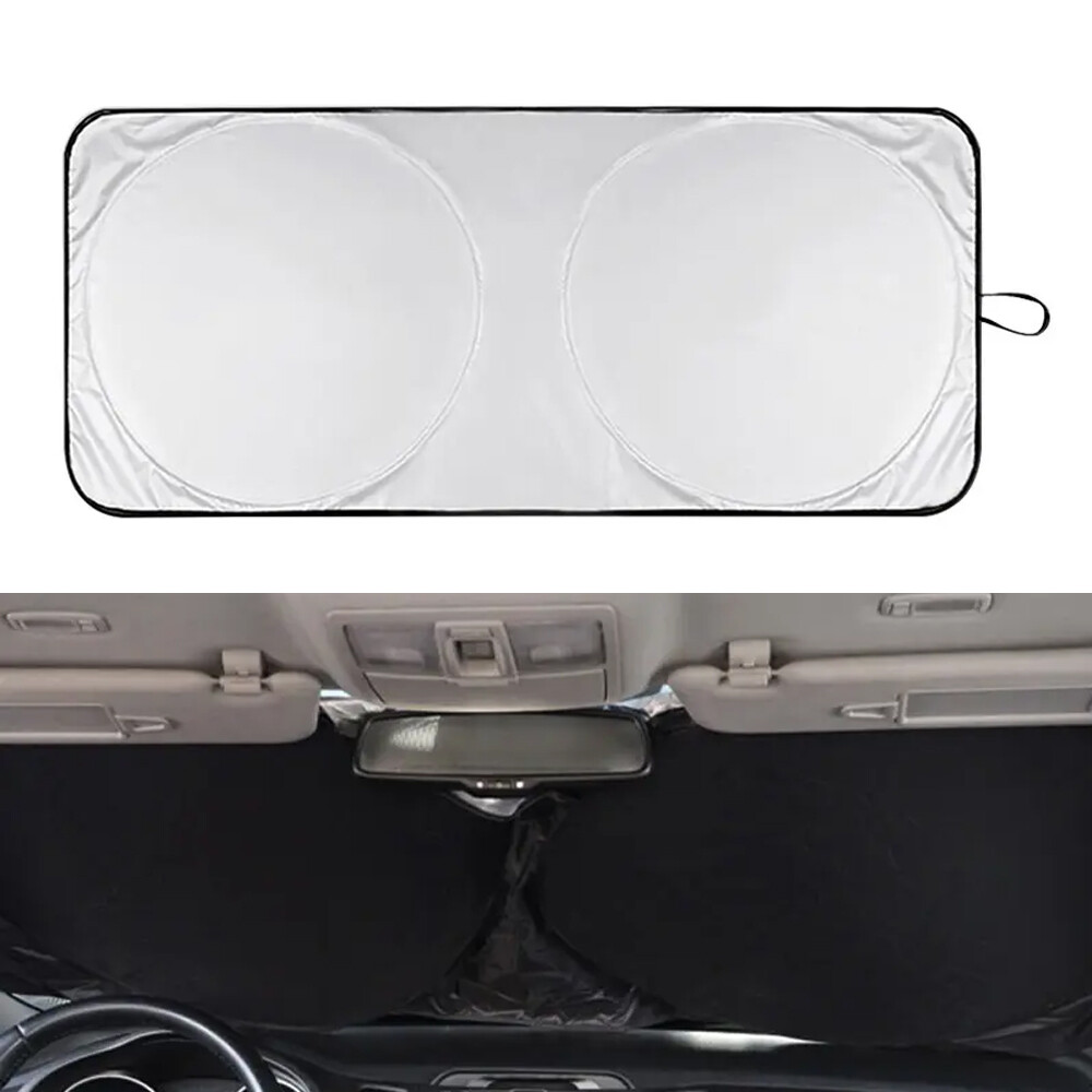 Windshield Sun Shade Cover Foldable Front Window Visor Protector For Volkswagen