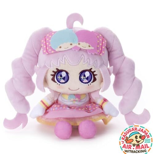 Takara Tomy Arts Himitsu no AIPRI Sanrio Model Himari Plush fm Japan w/Tracking