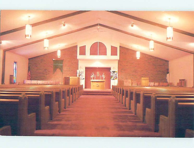 Unused Pre-1980 CHURCH SCENE Indianapolis Indiana IN m/09 A6371