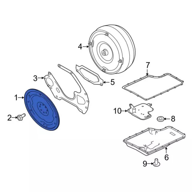 Genuine Ford Drive Plate PC3Z-6375-A