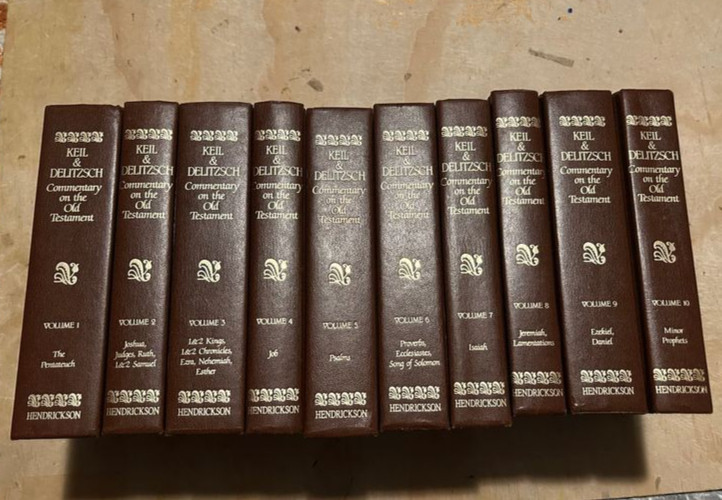 Keil & Delitzsch Commentary on the Old Testament (Complete Set of 10 Volumes)