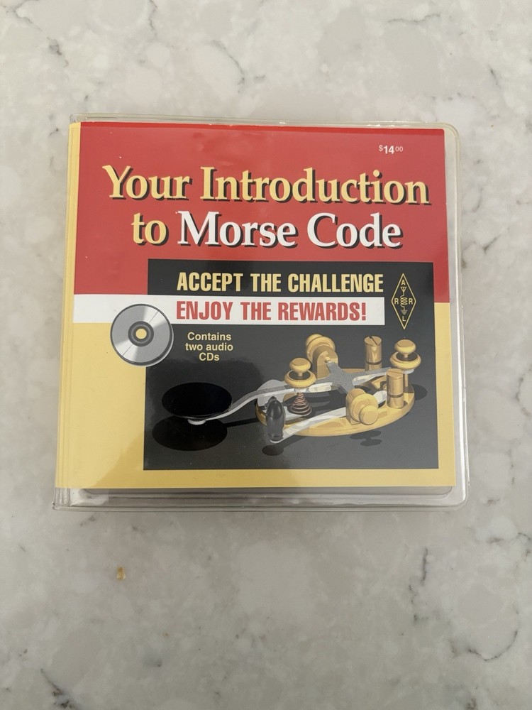 Your Introduction to Morse Code - ARRL - Two Audio CD Set - VG condition