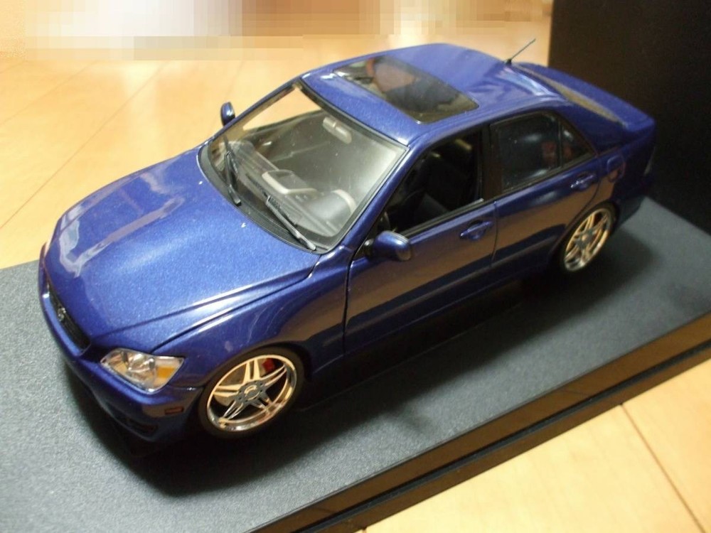 Autoart 1/18 Toyota Altezza Lexus IS300 Lowdown Blue Custom Model Rare