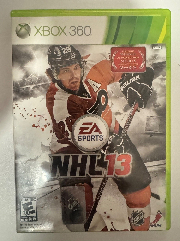 NHL 13 (Microsoft Xbox 360, 2012) Video game