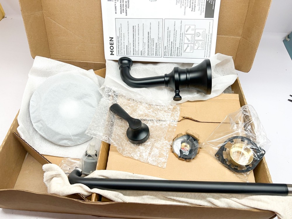 Moen Colinet M-CORE 2-Series 1-Handle Tub and Shower Trim Kit UTS244203EPBL