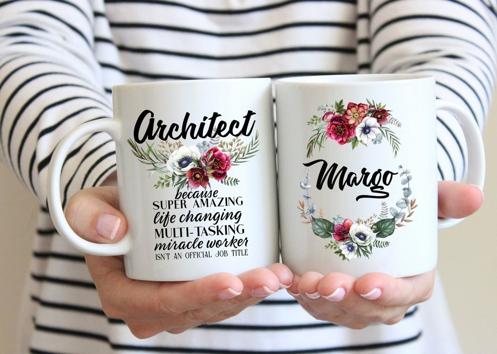 Personalized Architect Gift For Women L Graduation Retirement Thank You