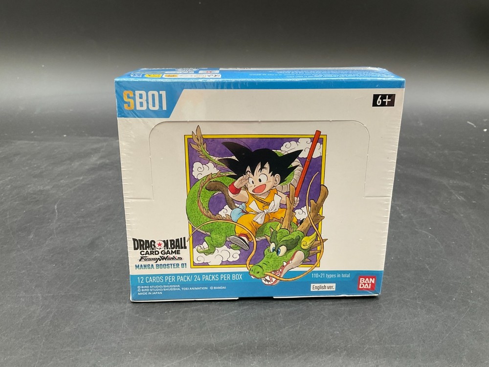 Auction #4 Dragon Ball Super Fusion World SB01 Manga Booster Box 01 SEALEDPROBSTEIN123 is actively accepting CONSIGNMENTS !!