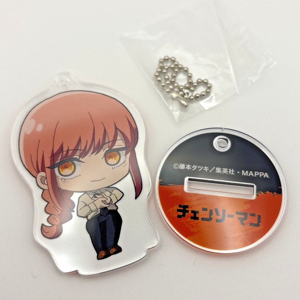 Chainsaw Man Acrylic Stand Figures Keychain Makima Tatsuki Fujimoto