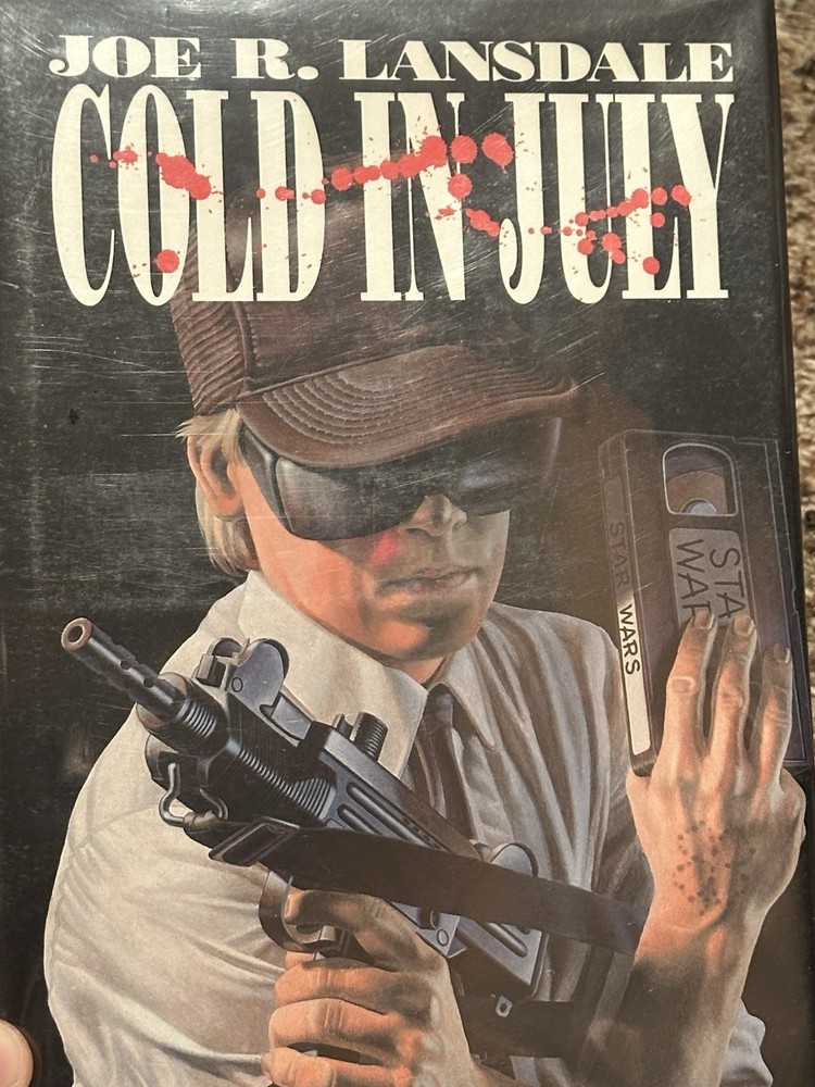 Cold in July Hardcover Signed By Joe R Landsdale  Mark Ziesing First edition