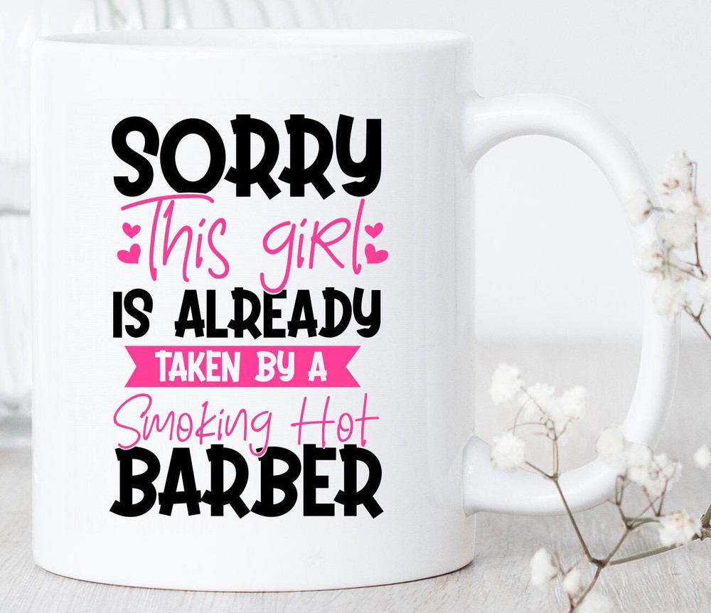 Barber Wife Taken Mug Barber Mug Barber Gift Hair Salon Mug Gift For Barber