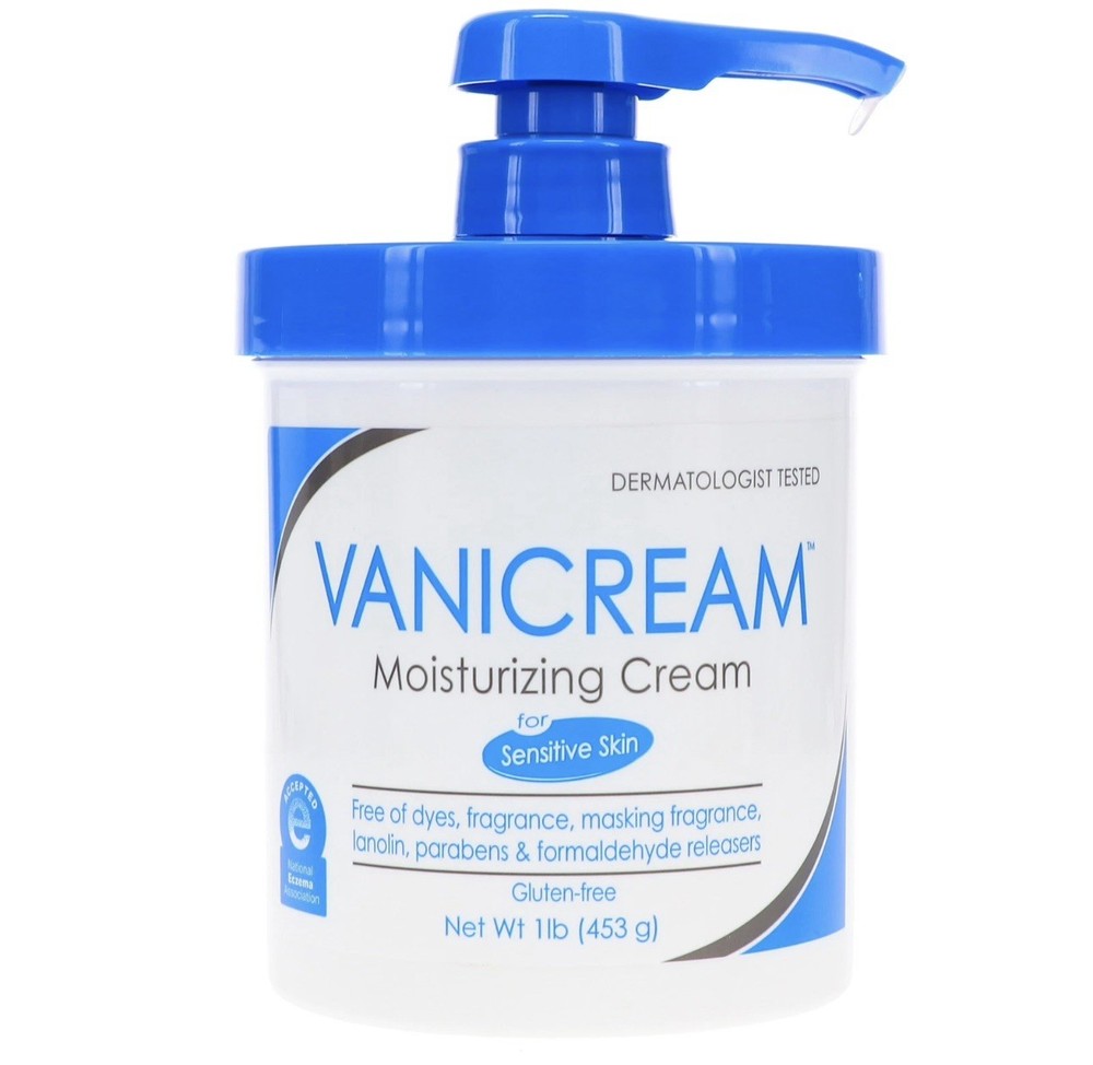 Vanicream Moisturizing Skin Cream with Pump Dispenser - 16oz