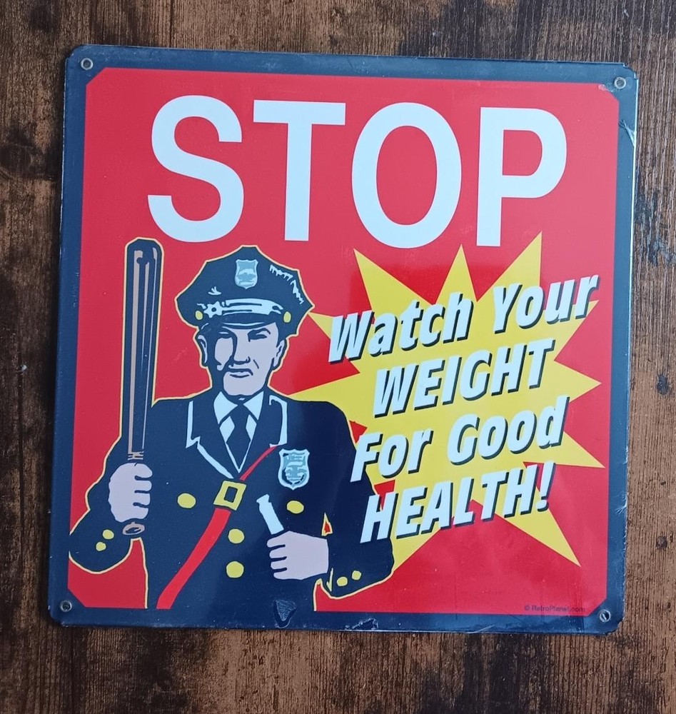 Stop Good Health Metal Sign  Lodge Man Cave Home Den Garage Shop Decor
