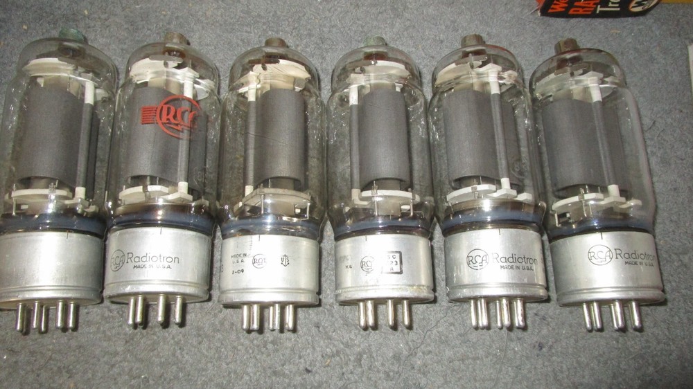 (6) Guaranteed NOS to Strong RCA 813/VT-144  Ham Radio Audio Tubes